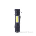 جديد ضوء EDC الجانب COB Mini AA Torch Light